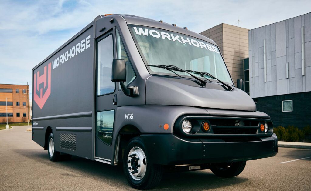 workhorse electric work truck