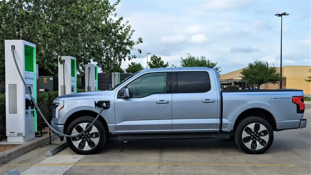 Ford Lightning Charging